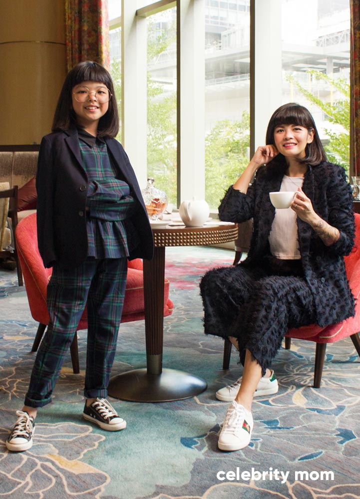 Celebrity Mom Rina and Rafa