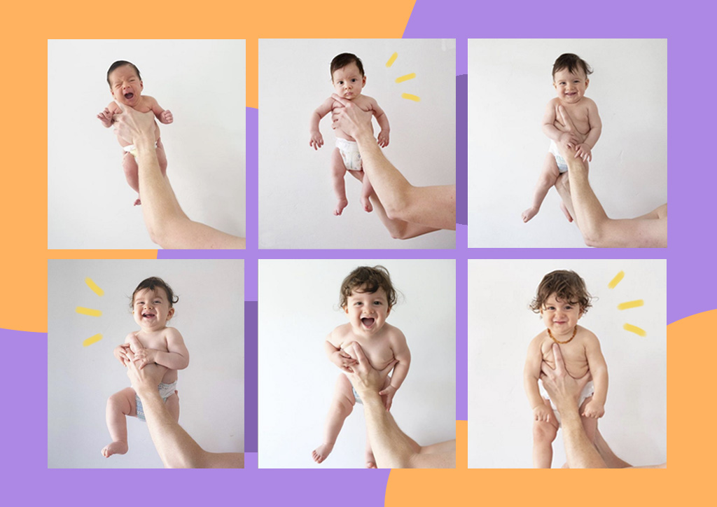 Celebrity Mom Creative Photo Shoot Ideas