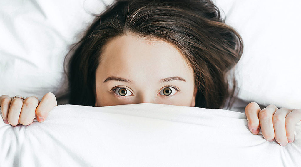 early bedtime mom in bed
