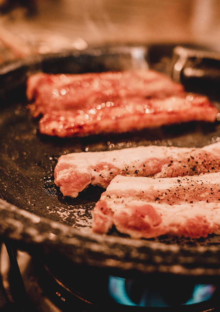 Homemade Korean Recipes - Samgyeopsal