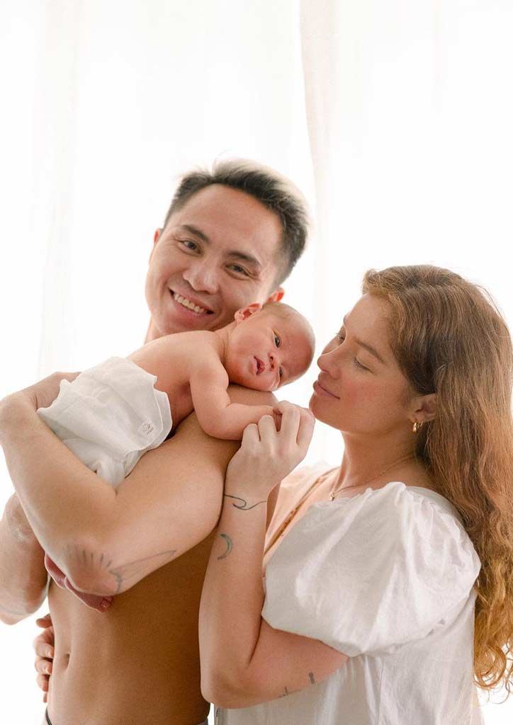 one of the 2021 celebrity babies, and parents Andi and Philmar, Baby Koa