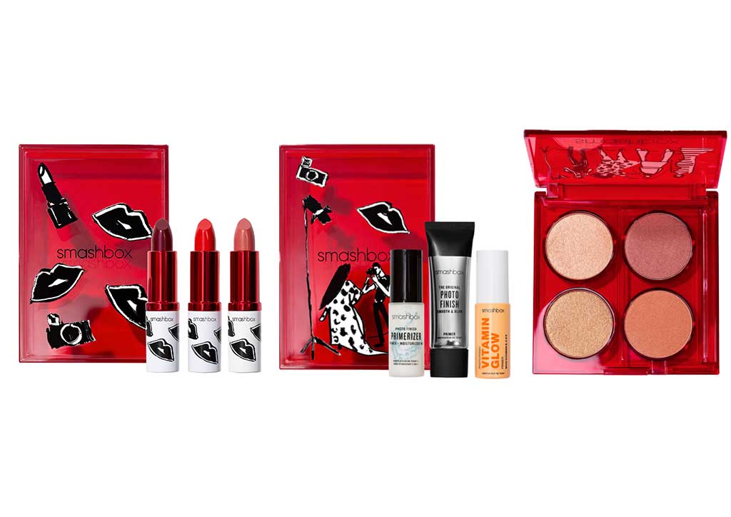 lipstick, blush on, base makeup