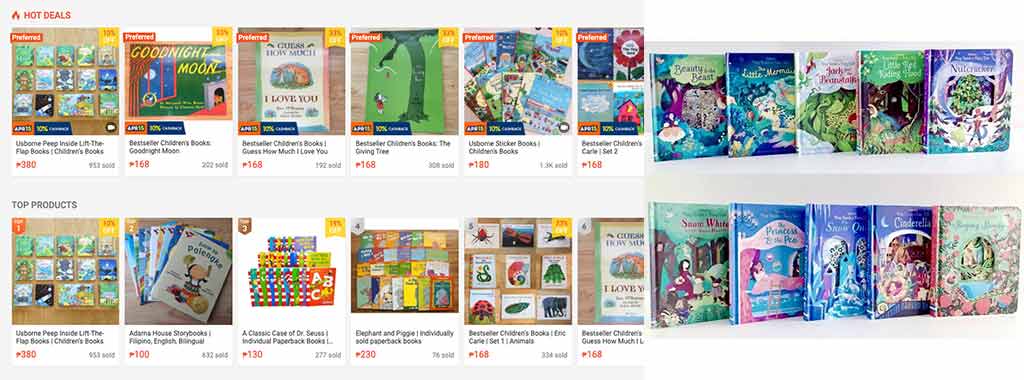 random books of online bookstore