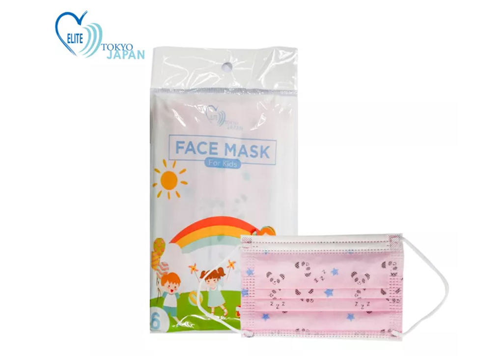 pink childen's face masks