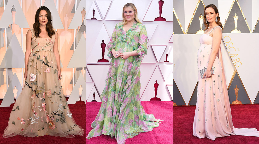 Oscar's Maternity Look