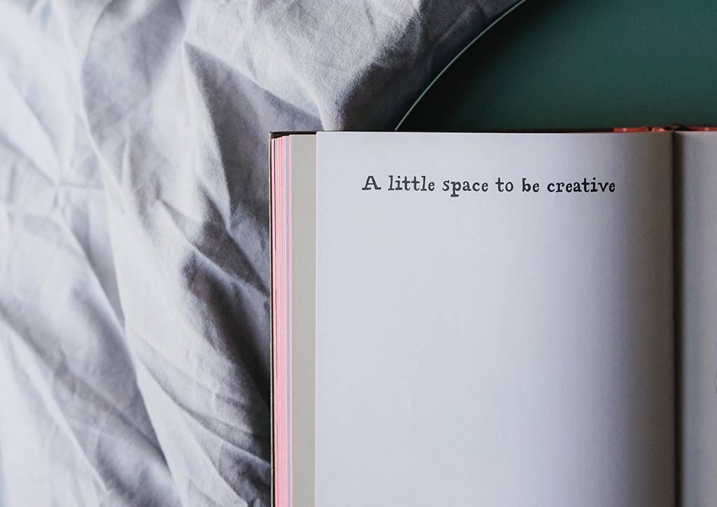 Releasing your thoughts in a journal can soothe you.