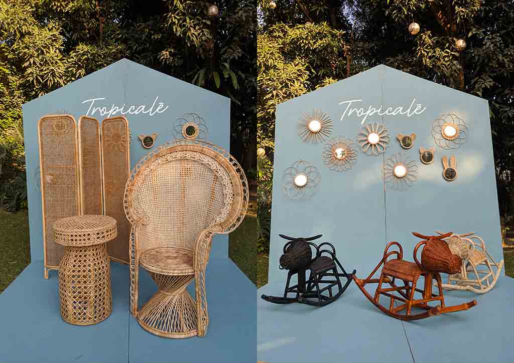 Solihiya weave furniture