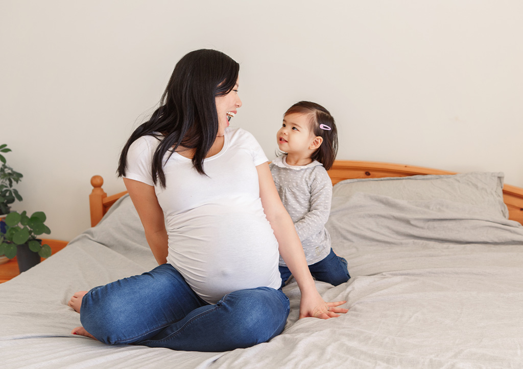 aunt raising toddlers