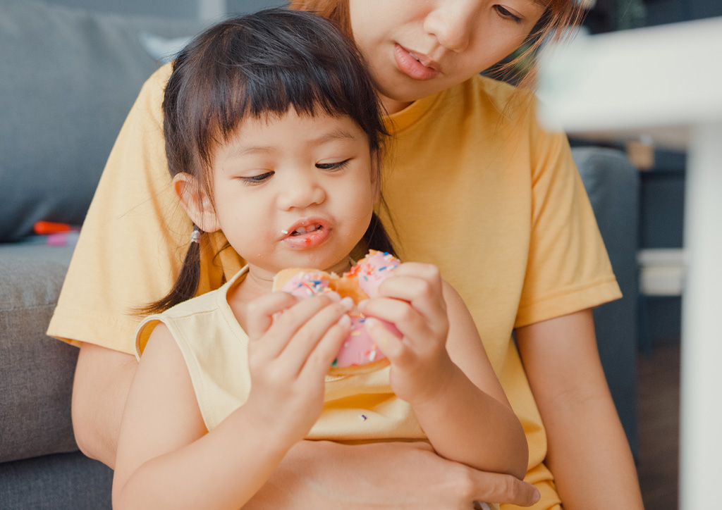 aunt raising toddlers