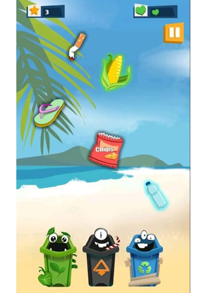 mobile game basura buster