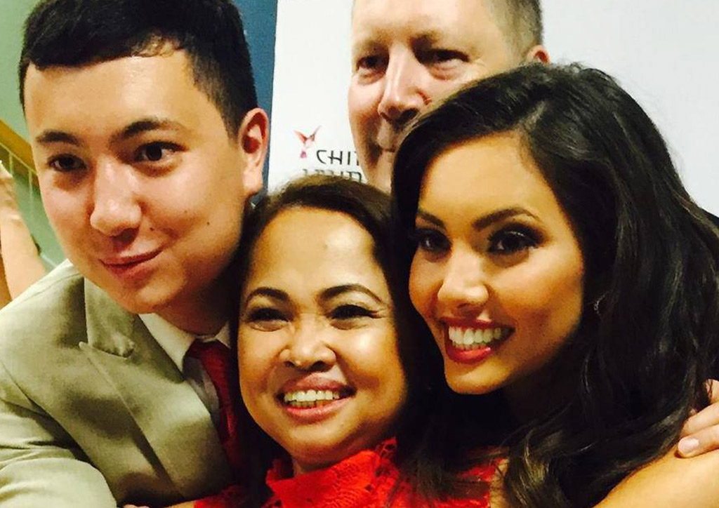 Maureen Montagne's cheerleaders