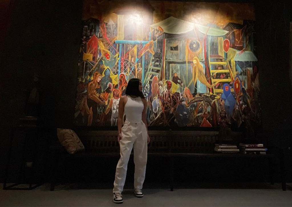 Atasha Muhlach's classic white look