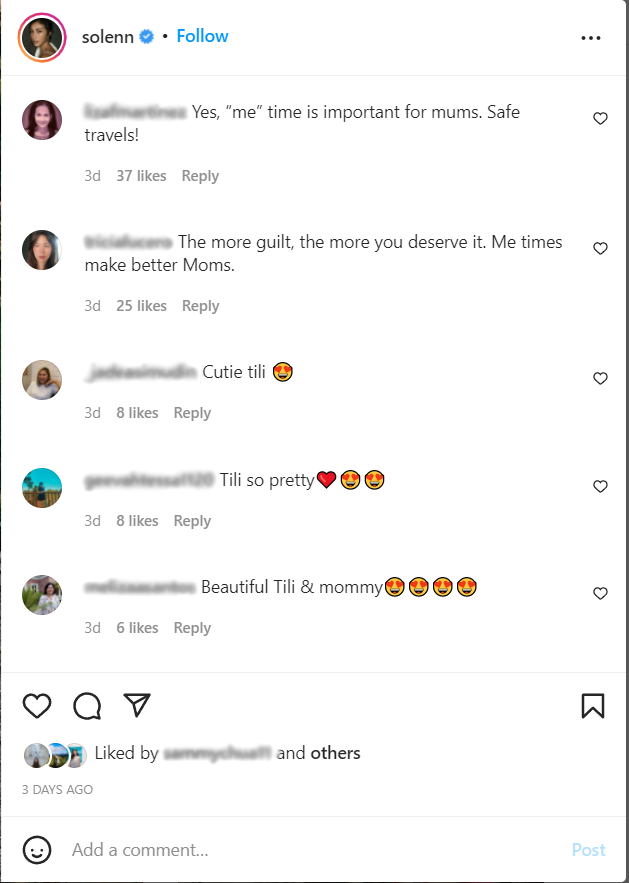 Solenn Heusaff-mum-guilt