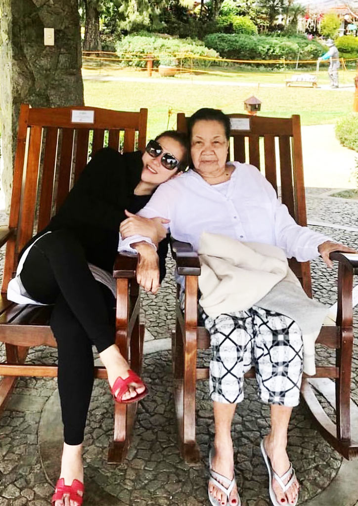 angeline quinto and mama bob