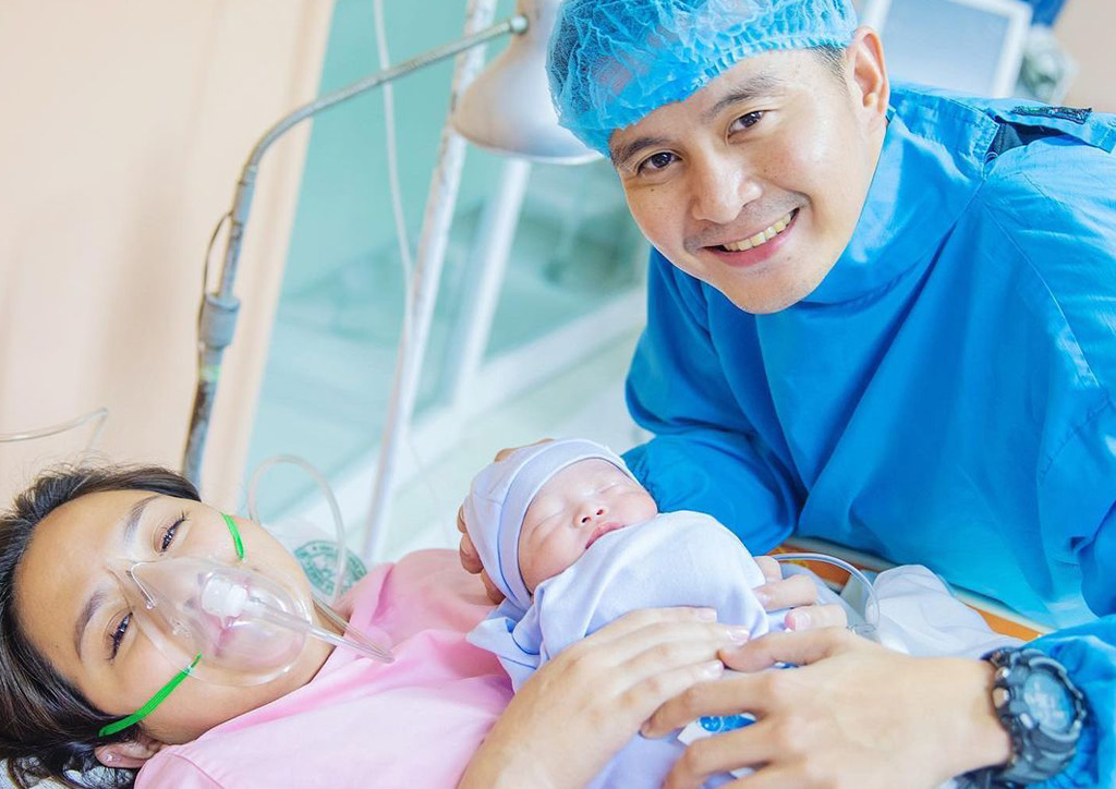 Arny Ross and Franklin Banogon with Jordan Franco