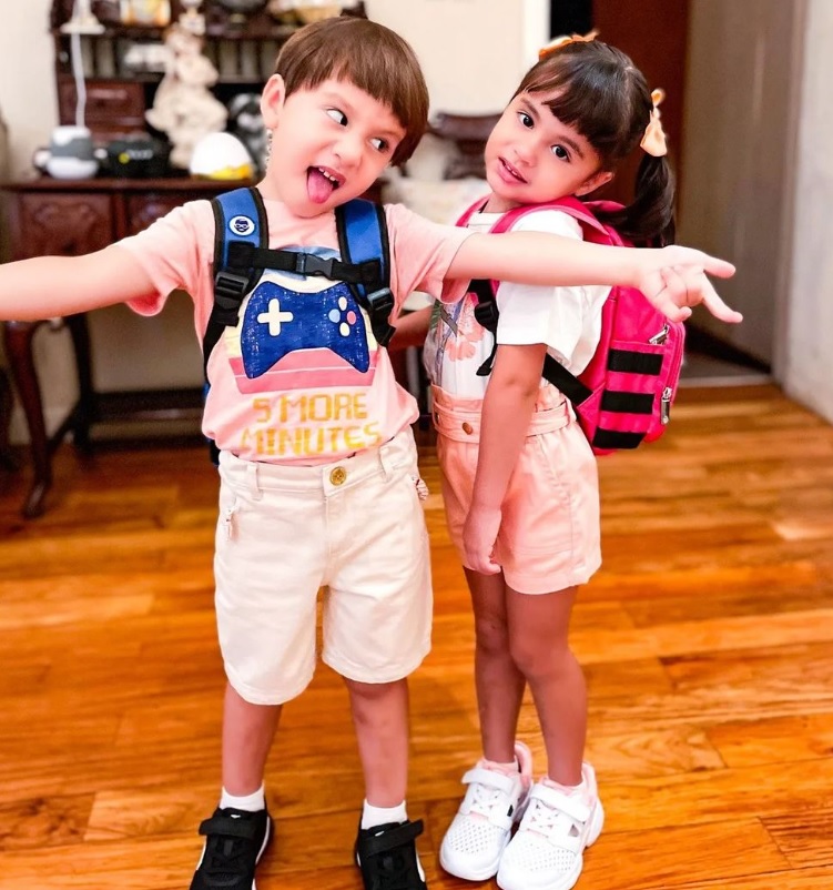 Korina Sanchez-Roxas' kids: Pepe and Pilar