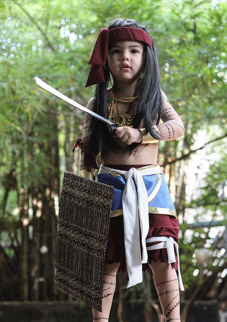 Sixto Dantes in a unique Buwan ng Wika costume