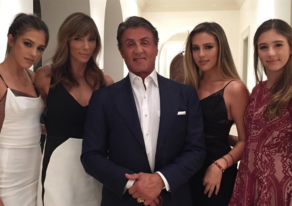 sylvester stallone divorce