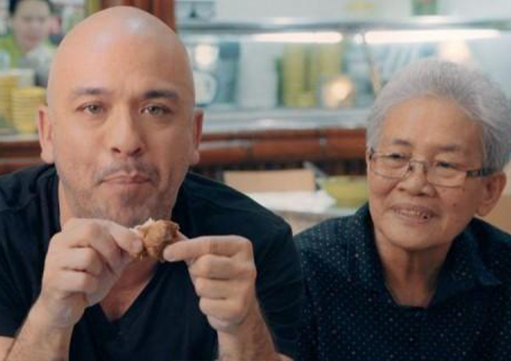 Jo Koy and his mom