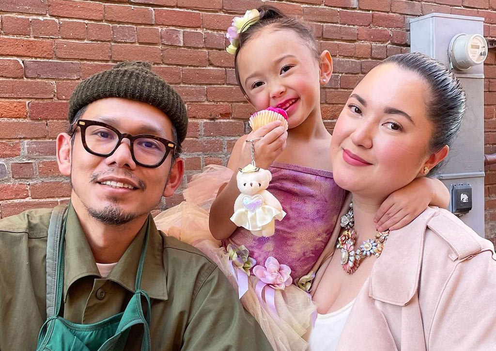 Alyanna Martinez with her family is pregnant again