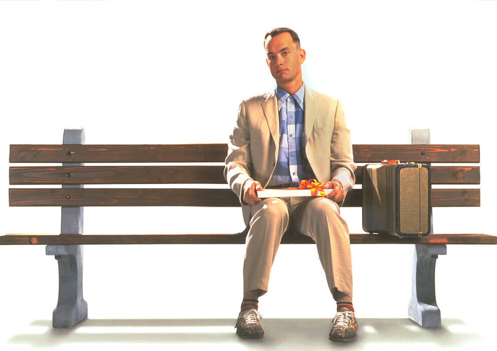 Tom Hanks in Forrest Gump