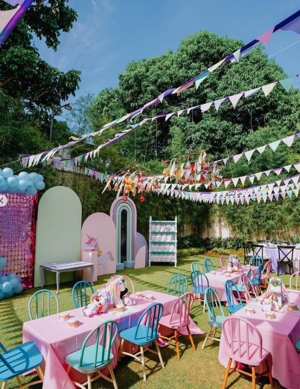 birthday party celebration of tali sotto