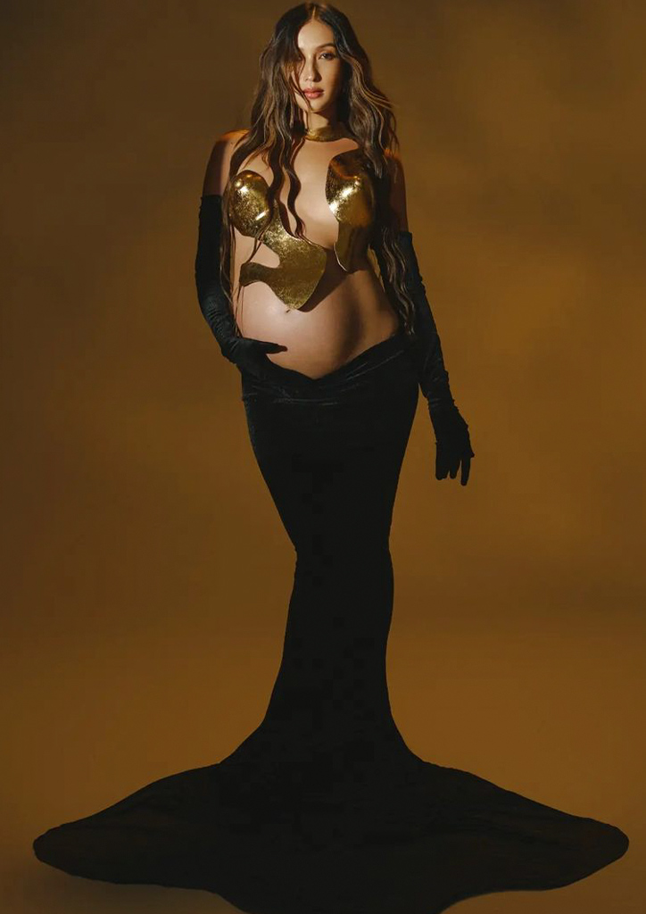 Solenn Heussaff's maternity shoot