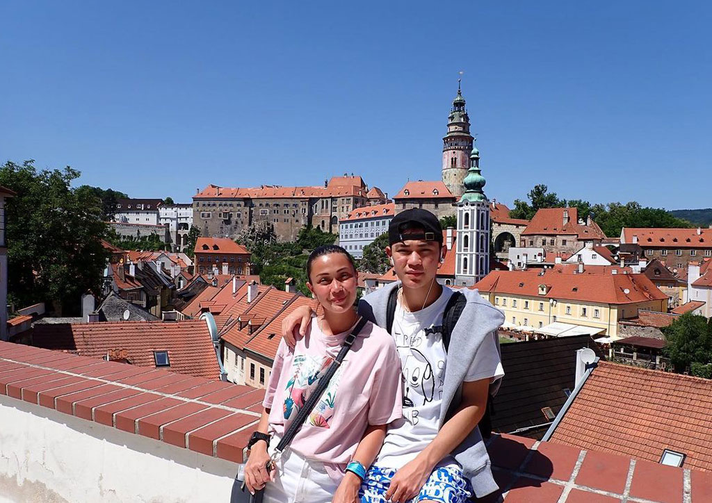 Jodi Sta. Maria with her son Thirdy
