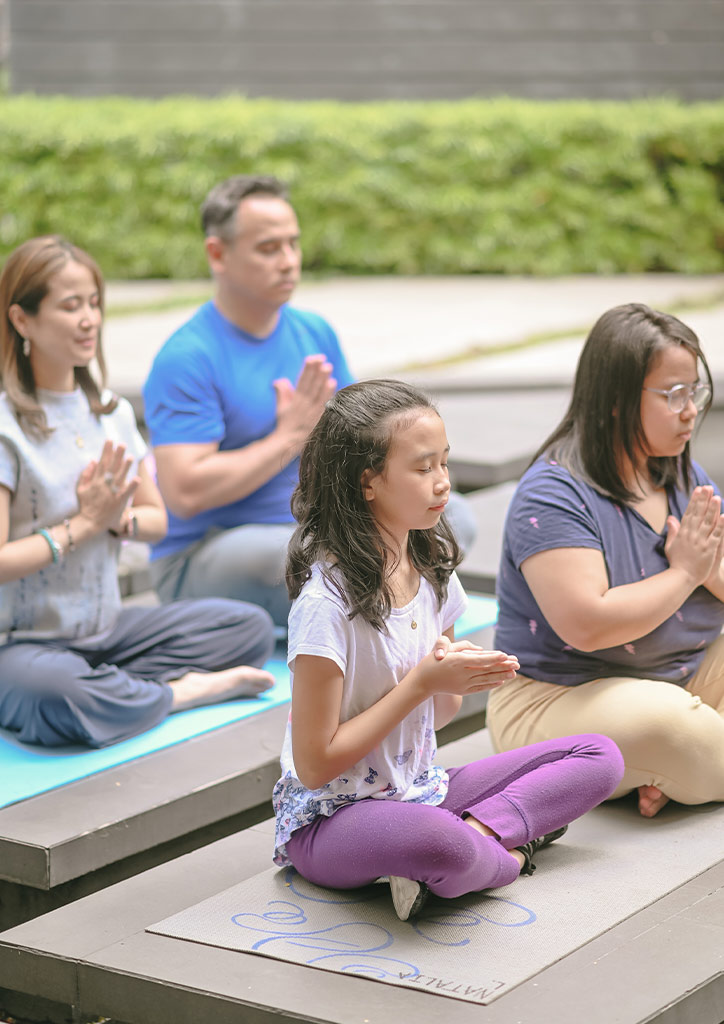 Kit Malvar Llamas and her family