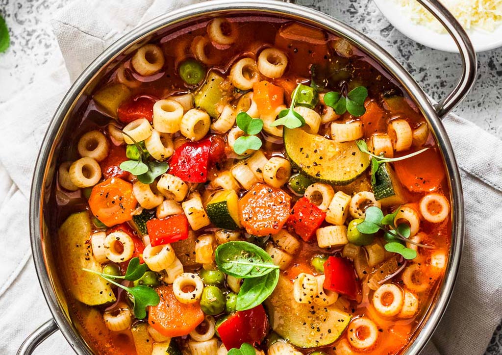 Minestrone Leftover Holiday Recipe Ideas