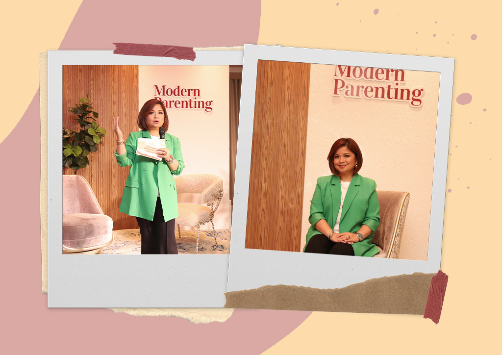 Modern Parenting's Editor-in-Chief, Marga Medrano-Tupaz