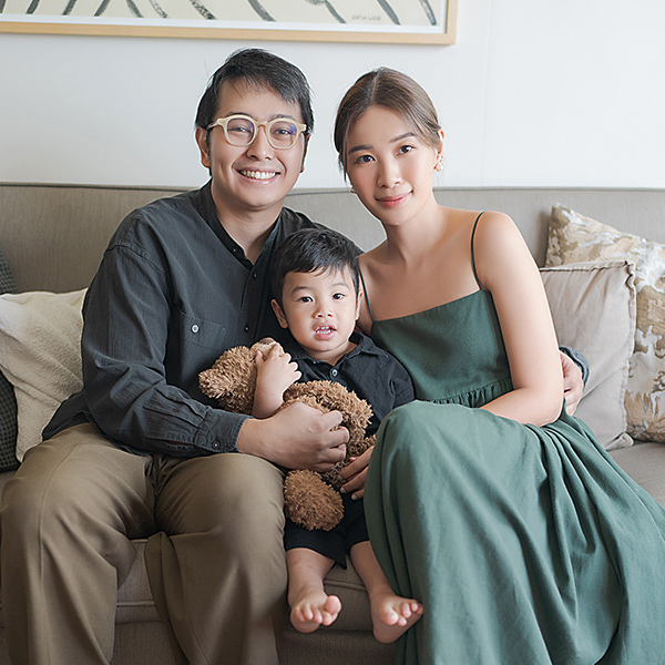 Millennial parents RG Gabunada and Tricia Gosingtian