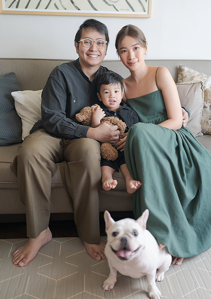 RG Gabunada, Tricia Gosingtian, Leo Gabunada, and Wabi