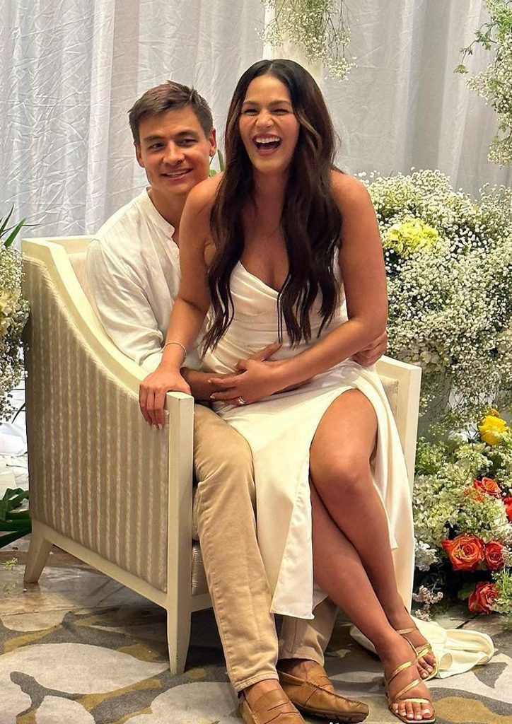 Iza Calzado baby shower
