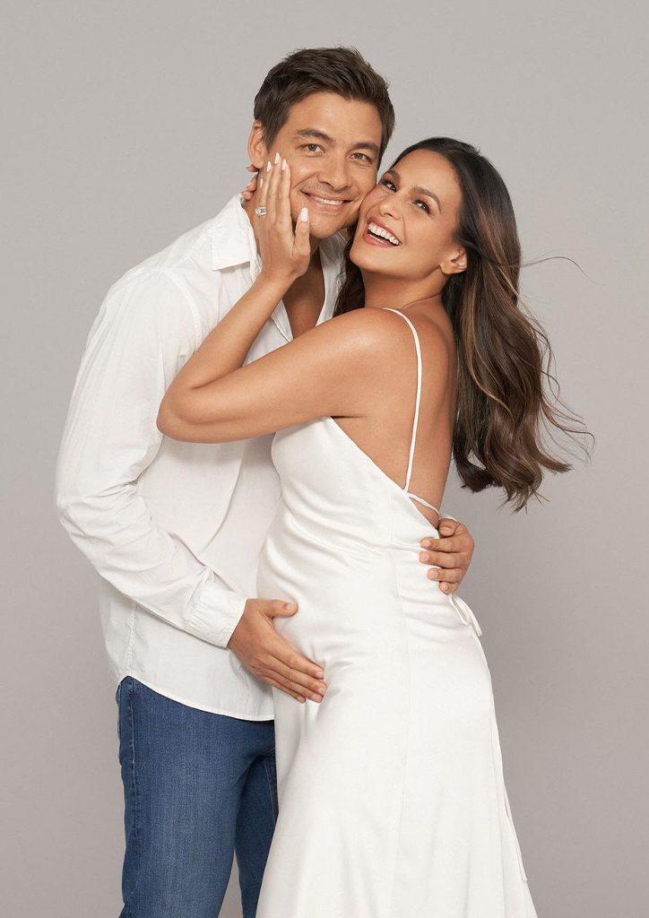 Ben Wintle and Iza Calzado