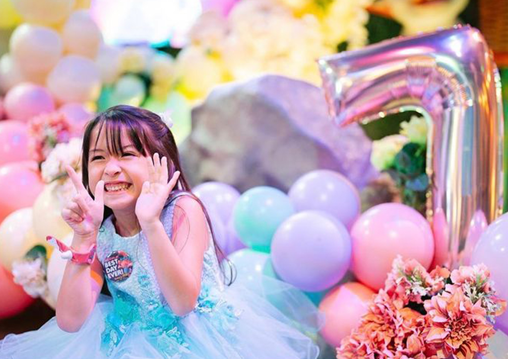 Luna Agoncillo celebrates her 7th birthday