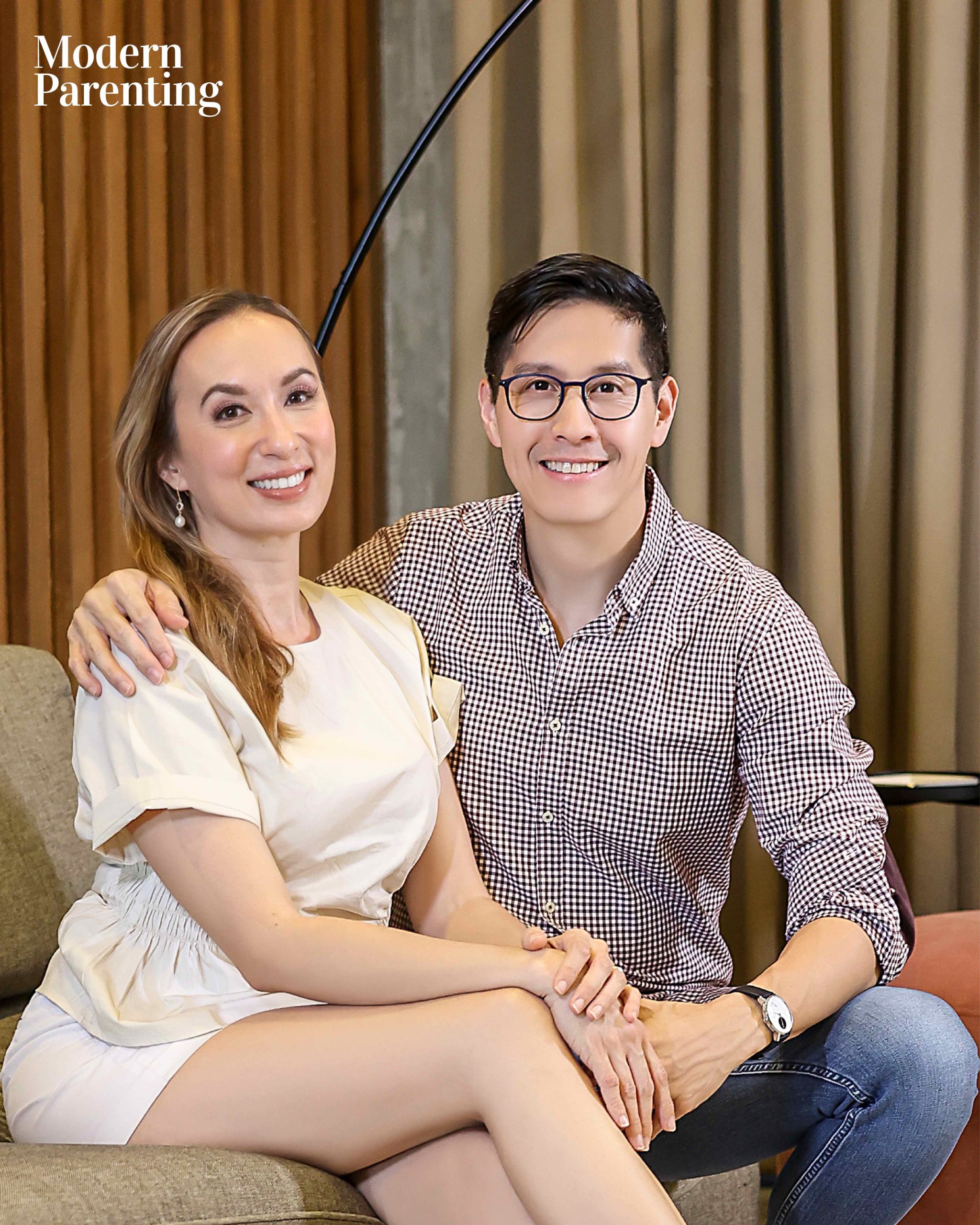 Celebrity Parents Edric Mendoza and Joy Tan-Chi Mendoza