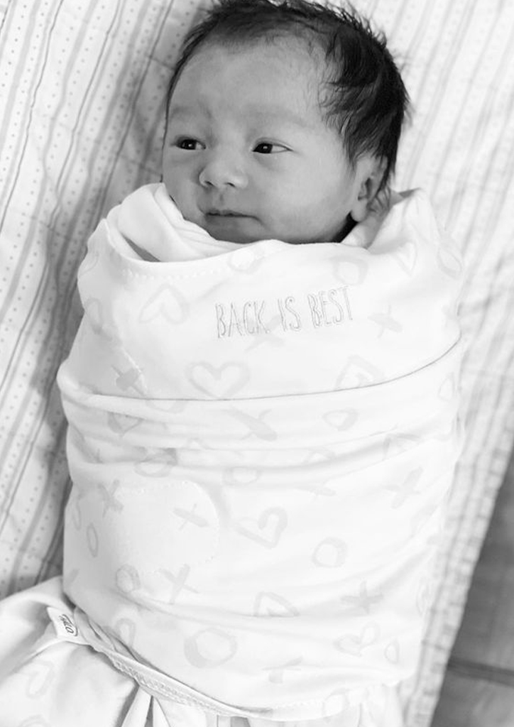 Melissa Ricks' new baby Mikaela