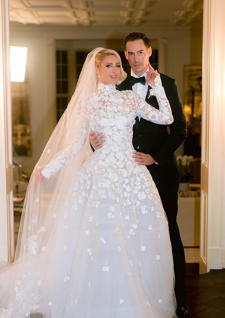 Paris Hilton and Carter Reum