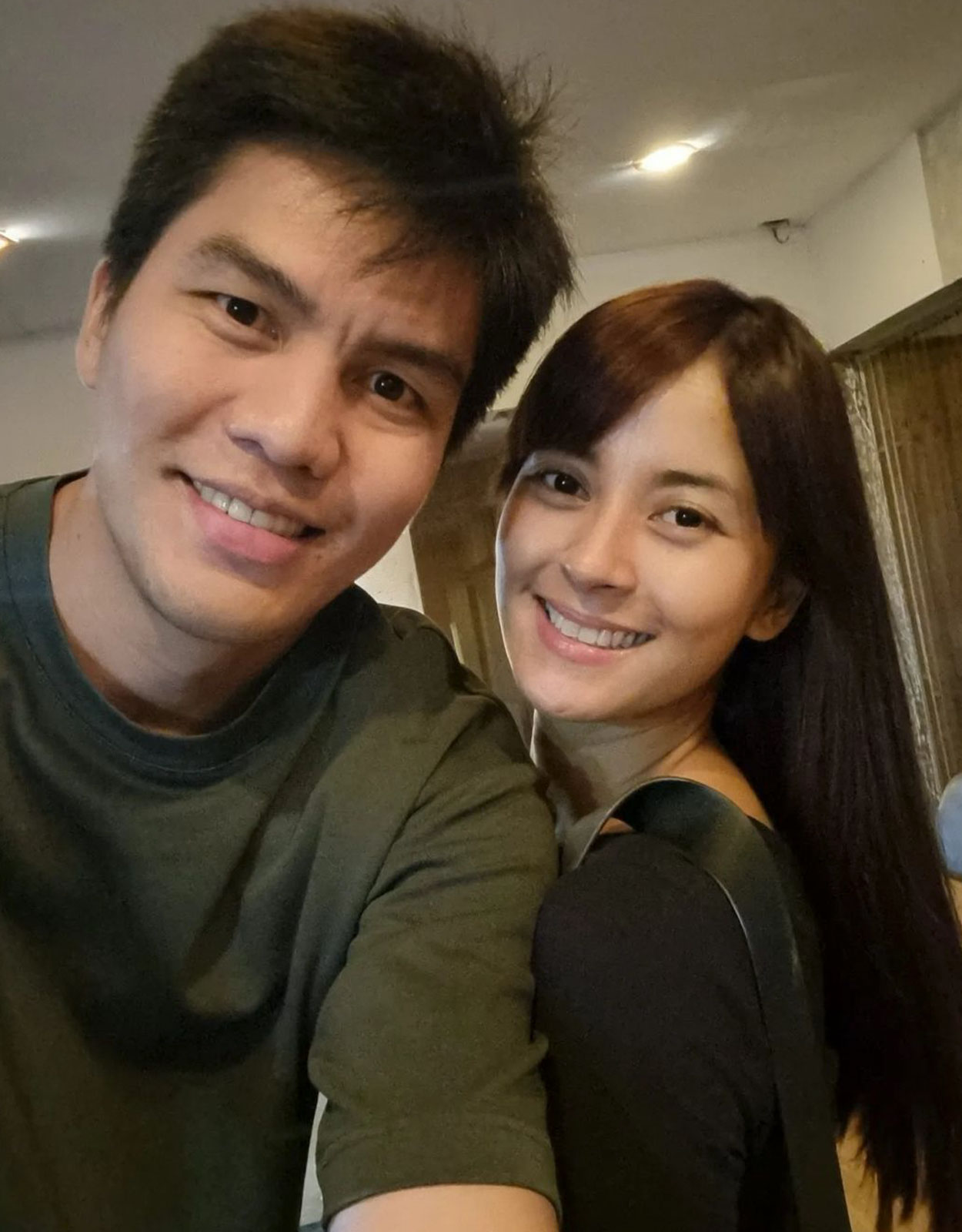 Celebrity Parents JC Intal and Bianca Gonzalez