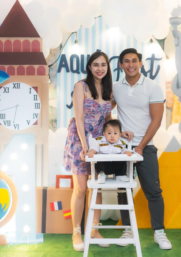 Marielle, Jamel and Aqui Pangandaman