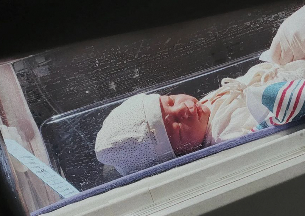 Sam Valenciano's new baby boy