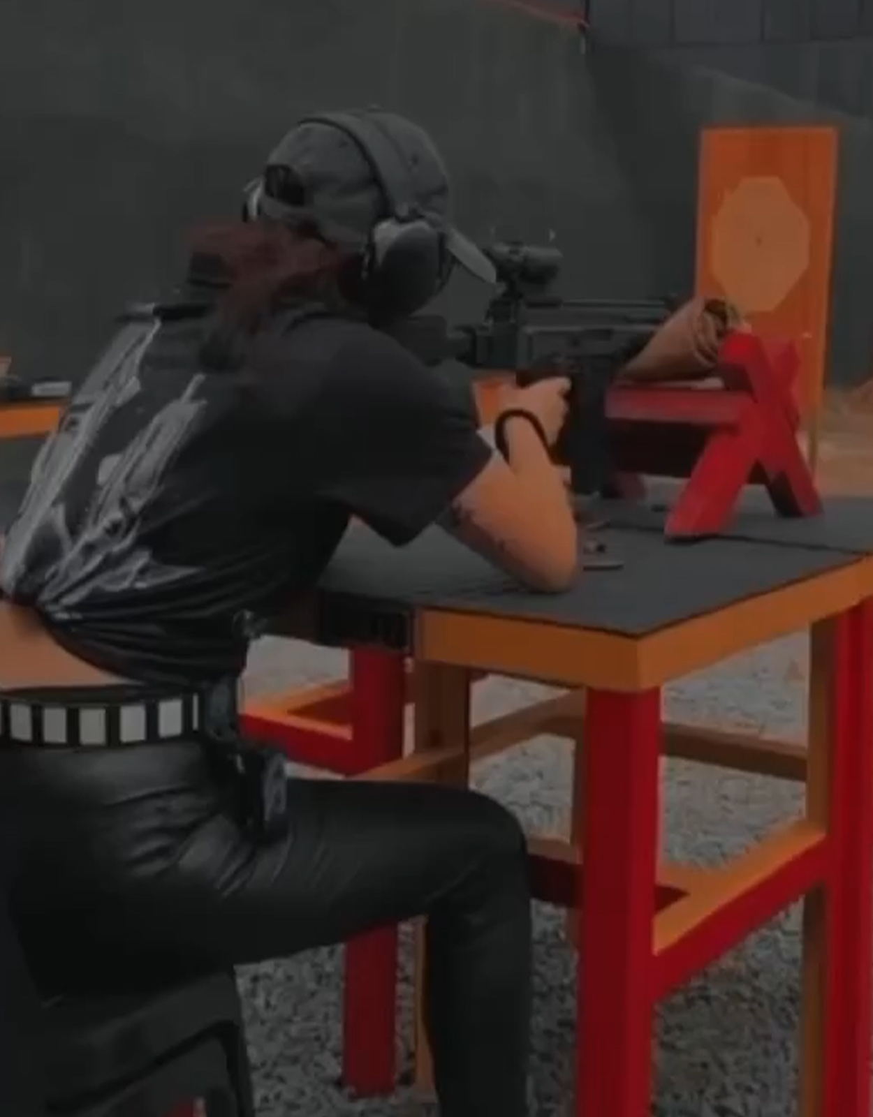 Kylie Padilla doing Target Shooting