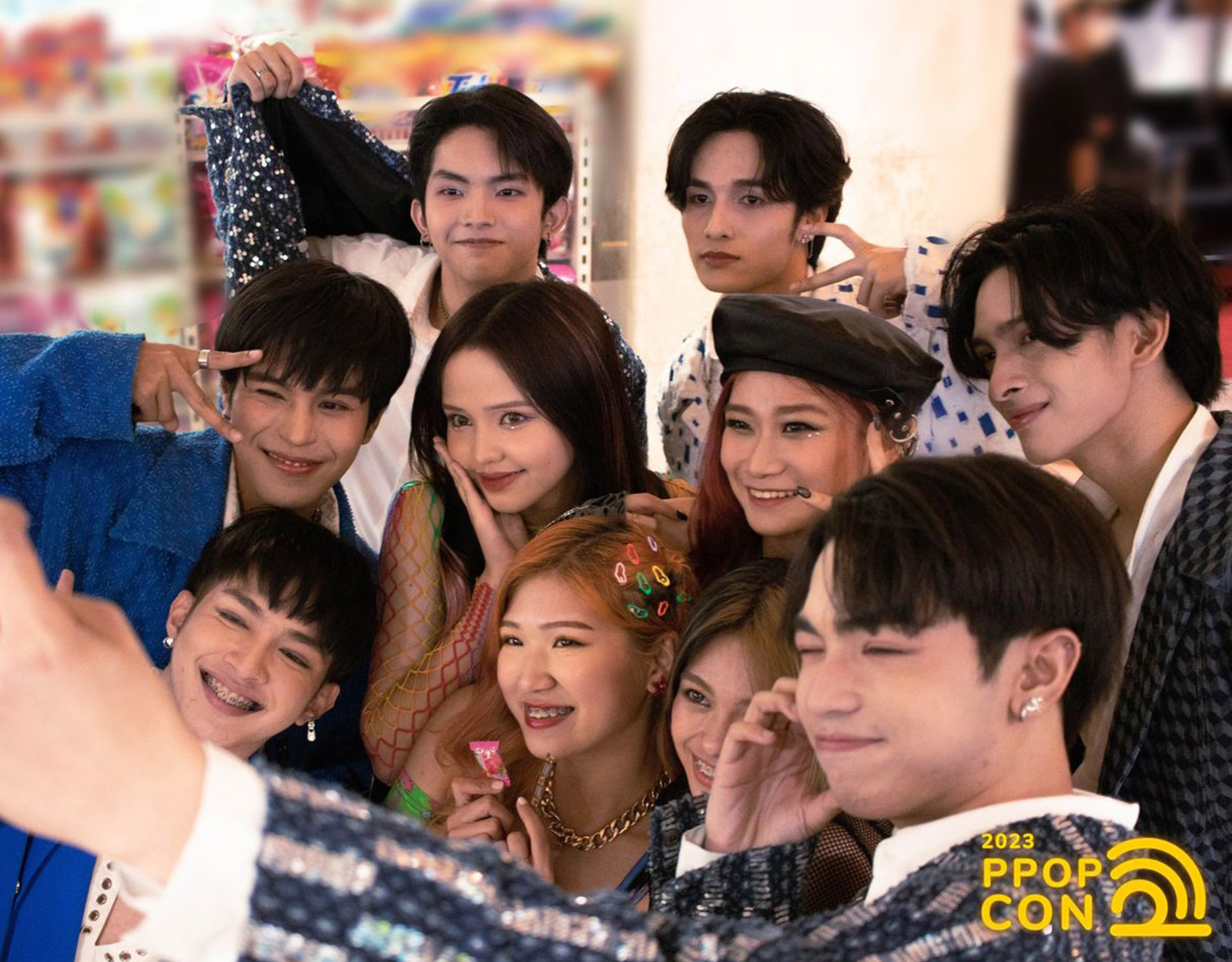 P-Pop Groups YARA and 6SENSE