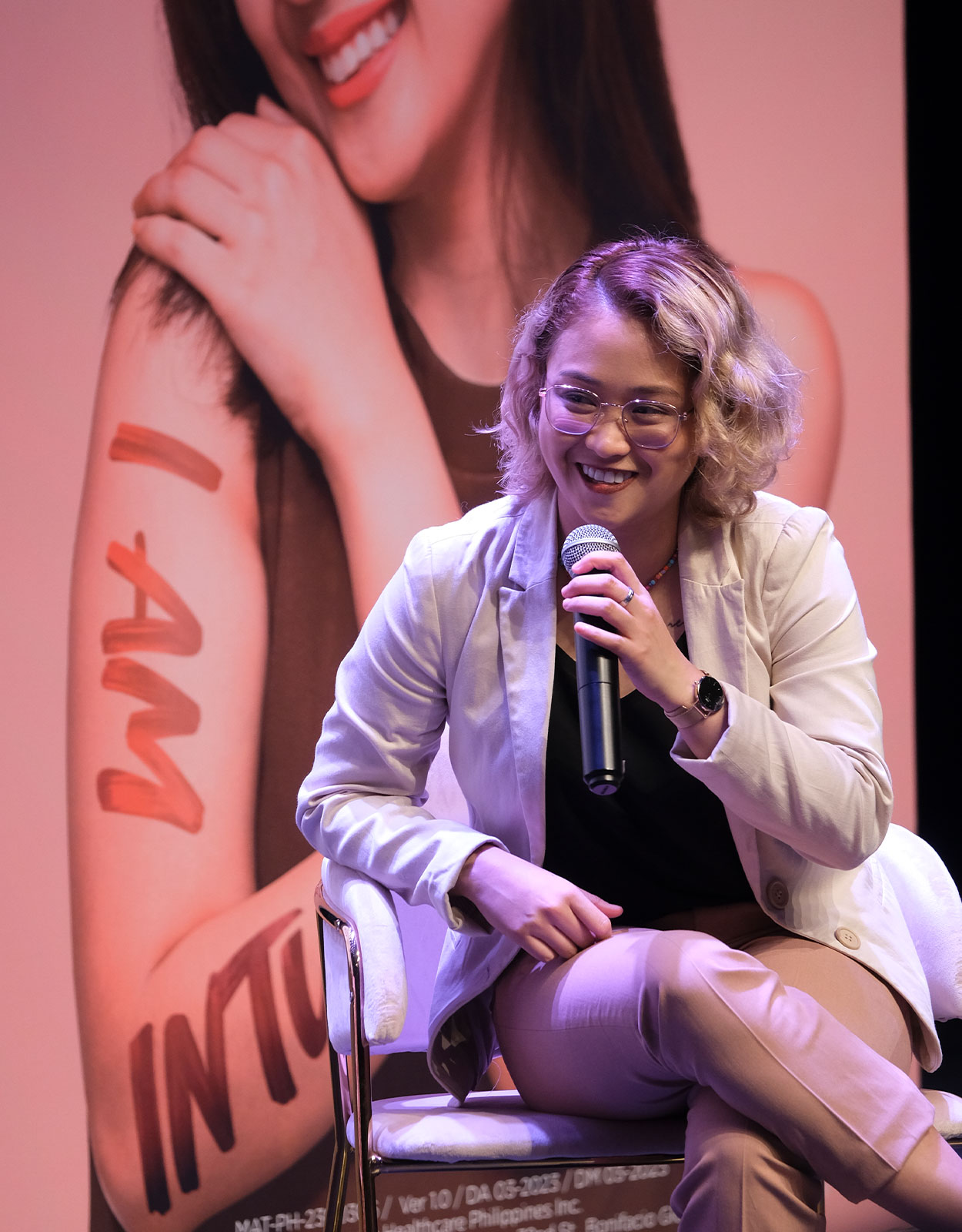 Roanna Carreon as one of the panels for Lactacyd's Woman of Influence