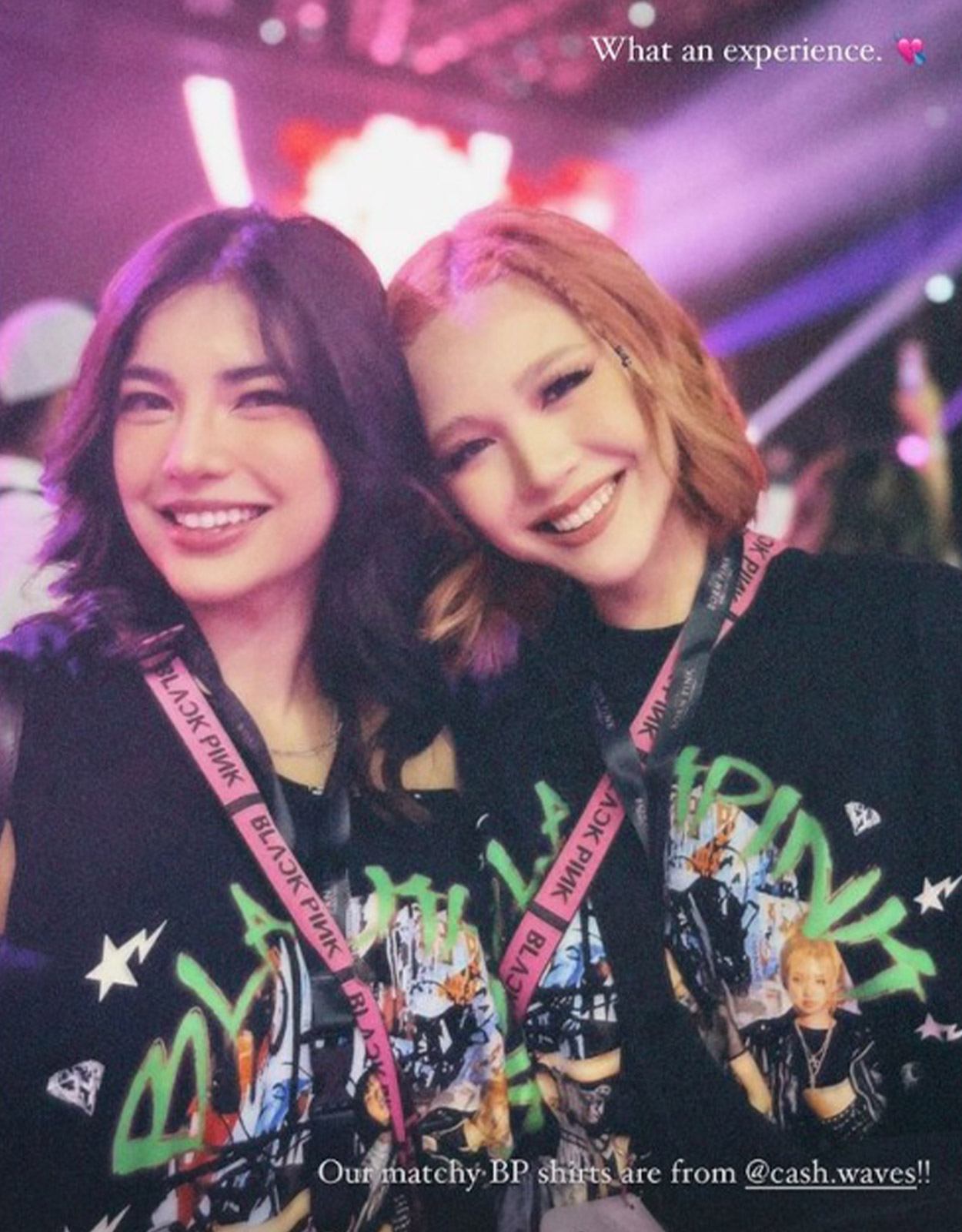 Janella Salvador and Jane de Leon at BLACKPINK Born Pink Tour in Manila 2023
