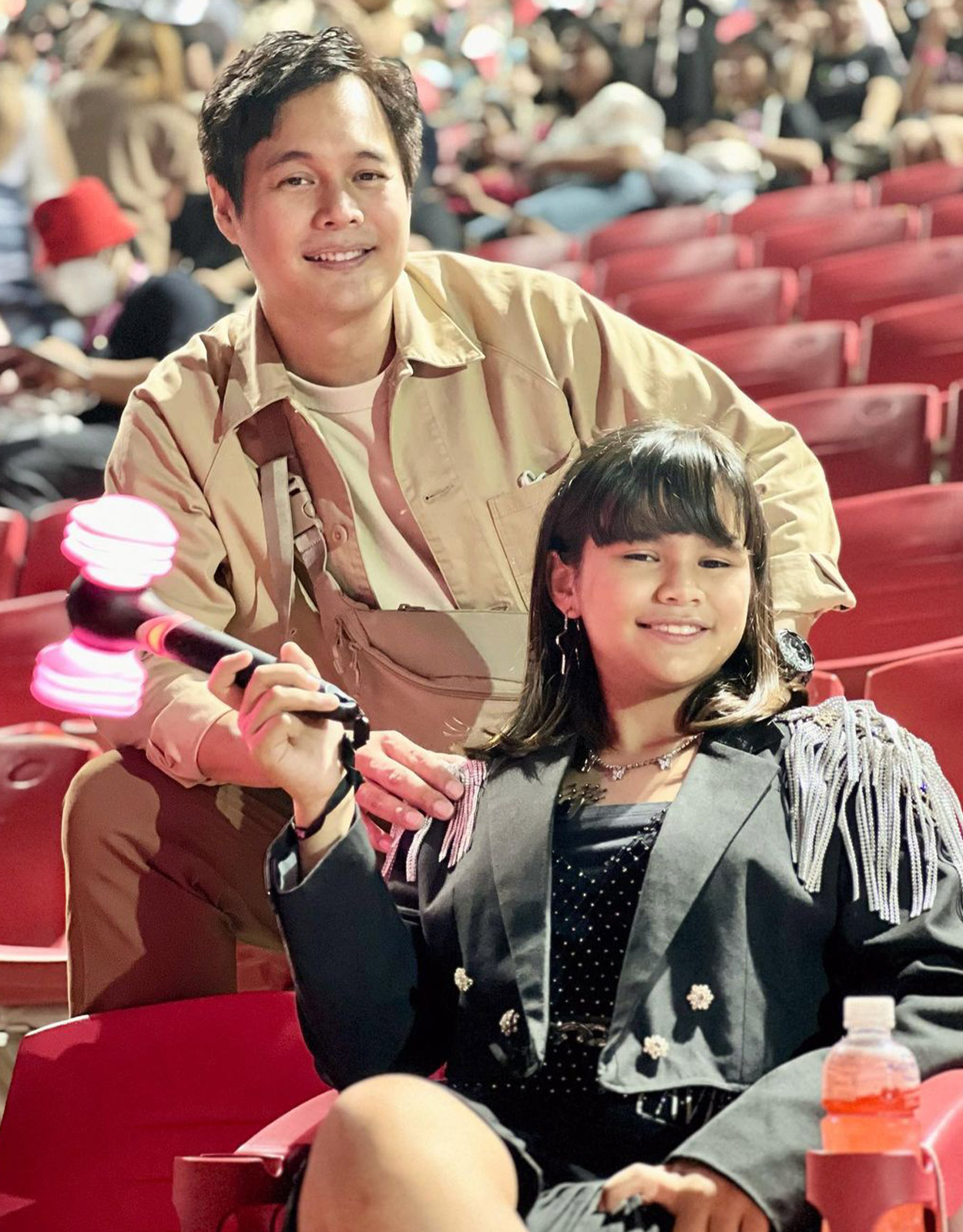 Rey and Ayesha Kurdi at BLACKPINK Born Pink Tour in Manila 2023