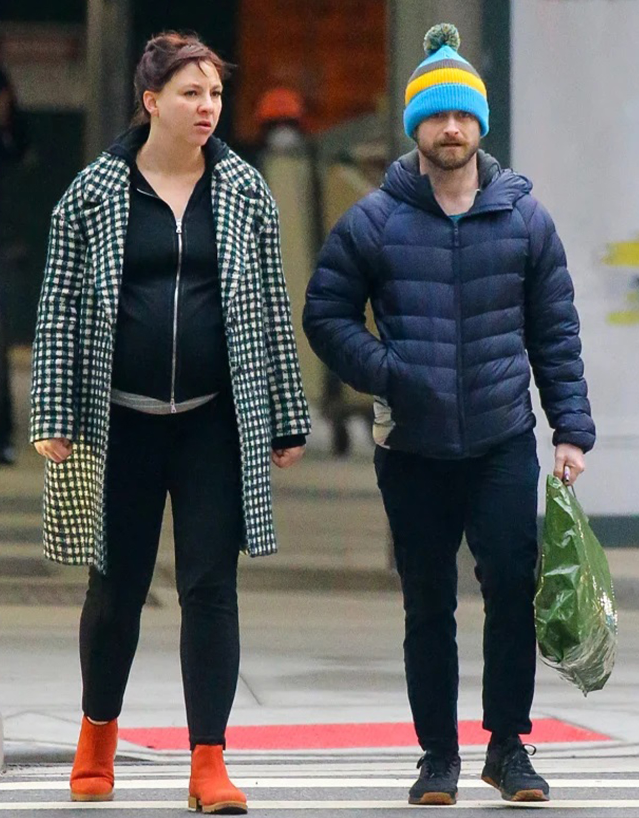 Erin Drake and Daniel Radcliffe