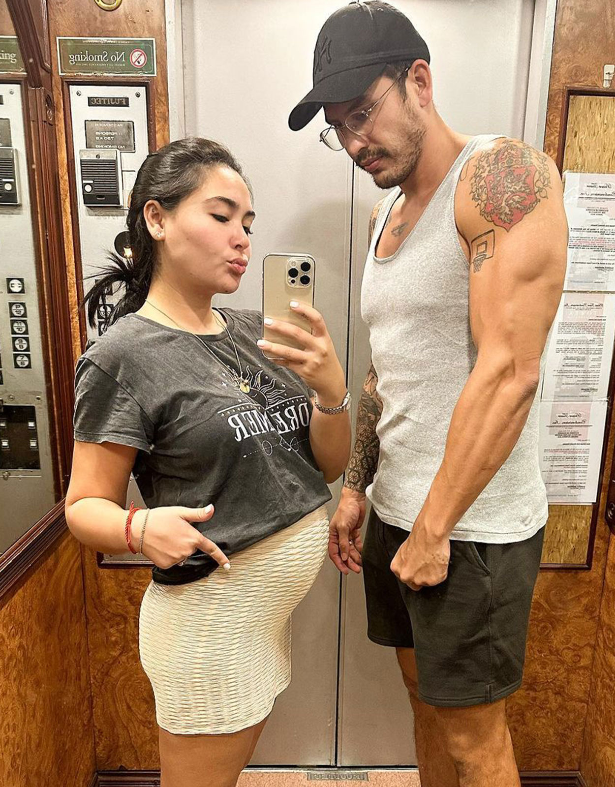 Gwen Zamora and David Semerad