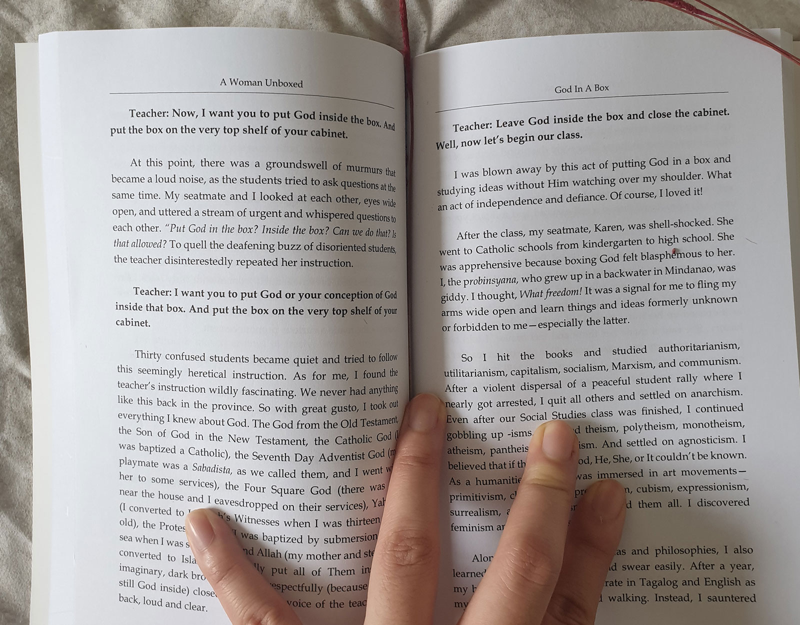 The Woman Unboxed by Gayle Certeza